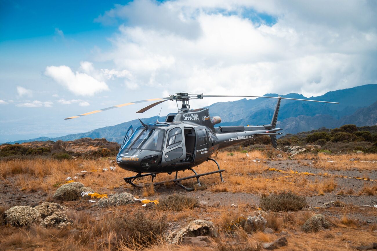 ¿Cuánto cuesta un rescate en helicóptero en el Kilimanjaro?